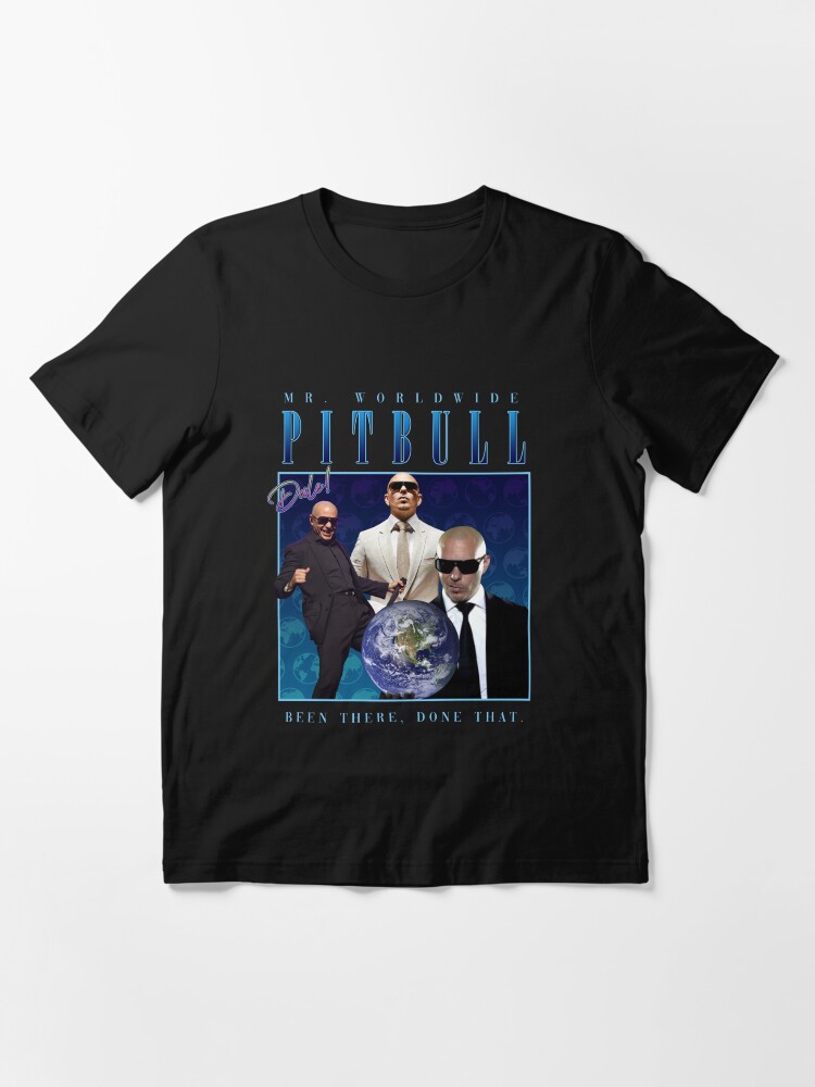 Thumbnail 3 of 7, Essential T-Shirt, pitbull homage shirt (parody) designed and sold by PigSucculent.