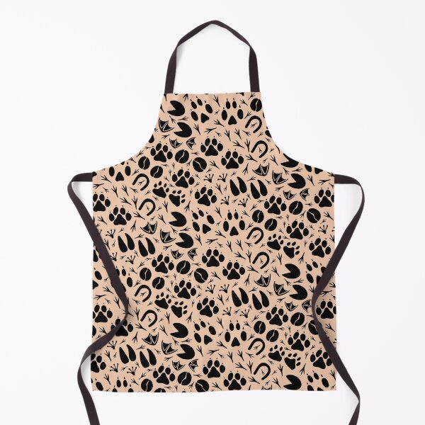 Item preview, Animal Footprints black and cream  designed and sold by MaddaMom.
