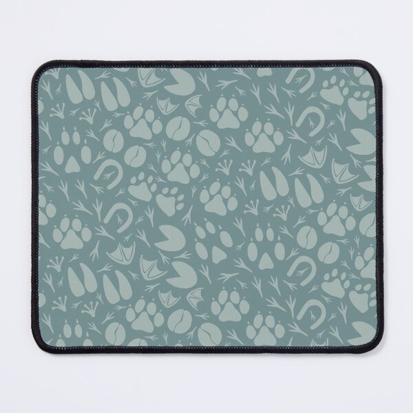 Item preview, Animal Footprints acquamarina -small designed and sold by MaddaMom.