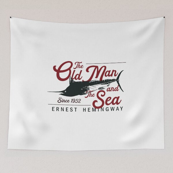 Item preview, Ernest Hemingway's book The Old Man And The Sea designed and sold by TKsuited.