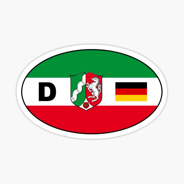 Made in Germany Sticker Vinyl Aufkleber Deutsche Flagge Aufkleber