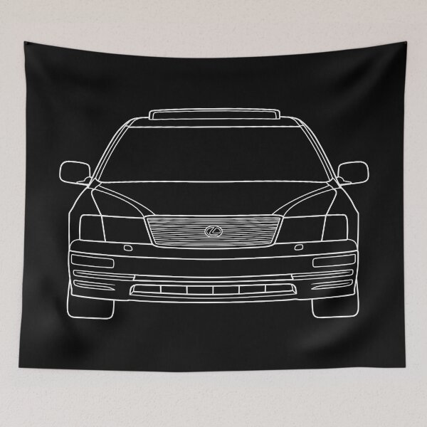 Item preview, Lexus LS400 XF20 1994-1997 white lines designed and sold by EdimDesign.