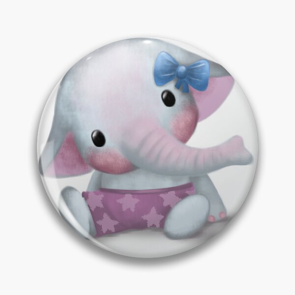 Item preview, Cute Baby Elephant designed and sold by Fundartcreative.