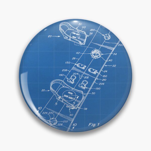 Item preview, Snowboard Patent - Snowboarding Art - Blueprint designed and sold by patentpress.