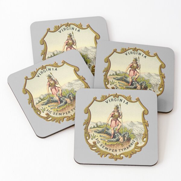 Item preview, Virginia State Coat Arms designed and sold by ArtbyAMB.