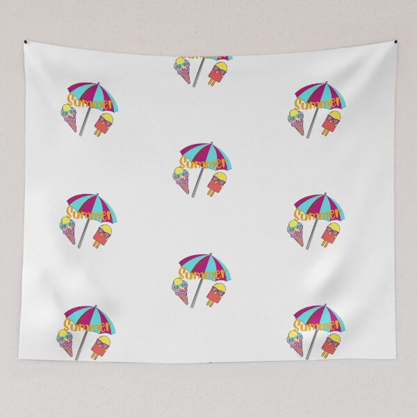 Item preview, "Summer" Ice Creams and Umbrella designed and sold by Jessi-Sketches.