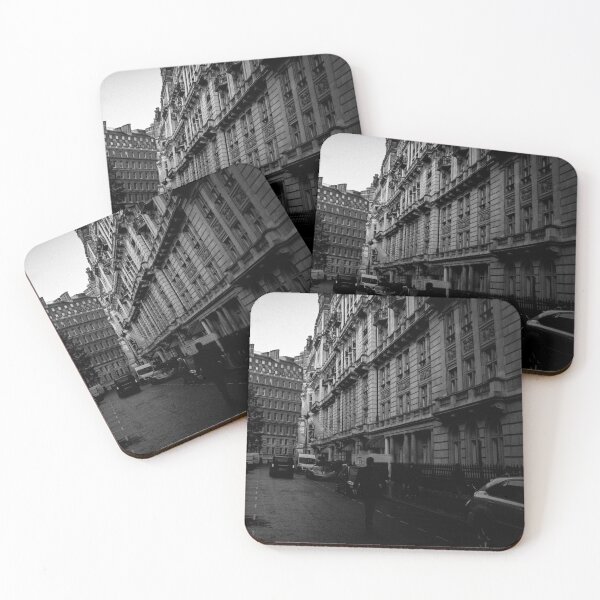 Item preview, London Street in Black & White designed and sold by McKeeverDesigns.