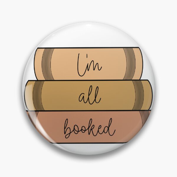 Item preview, I'M ALL BOOKED designed and sold by KAT TEGS DESIGNS.