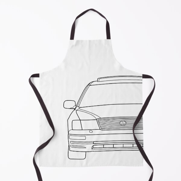 Item preview, Lexus LS400 XF20 1994-1997 black lines designed and sold by EdimDesign.
