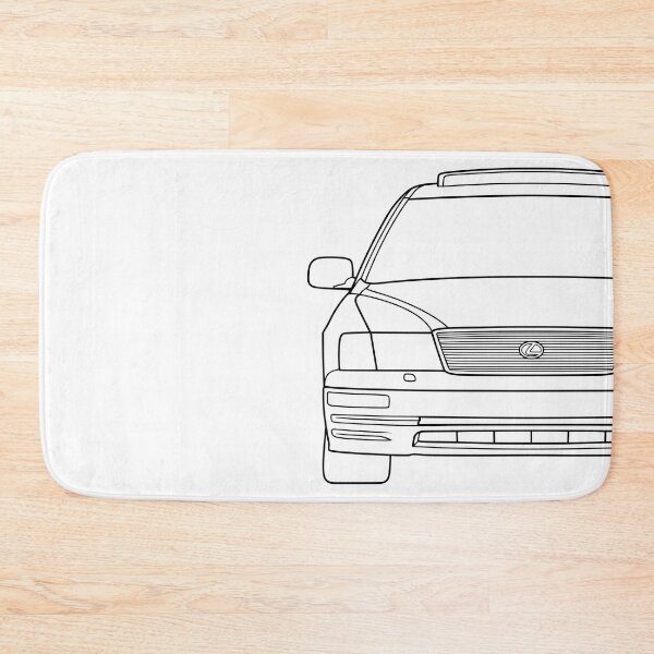 Item preview, Lexus LS400 XF20 1994-1997 black lines designed and sold by EdimDesign.