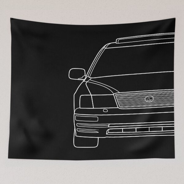 Item preview, Lexus LS400 XF20 1994-1997 white lines designed and sold by EdimDesign.
