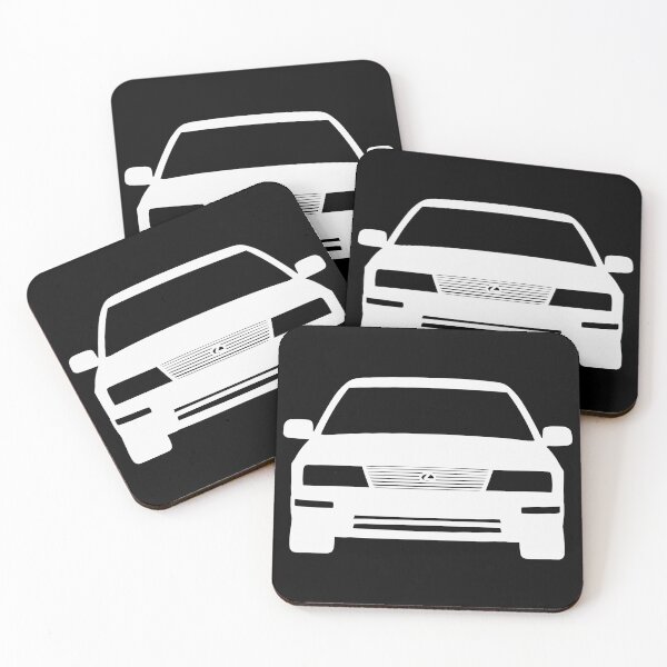 Item preview, Lexus LS400 XF20 1994-1997 white silhouette designed and sold by EdimDesign.