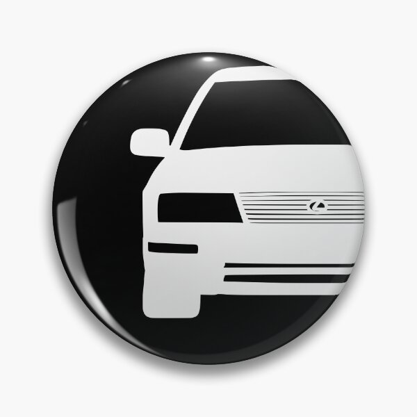 Item preview, Lexus LS400 XF20 1994-1997 white silhouette designed and sold by EdimDesign.