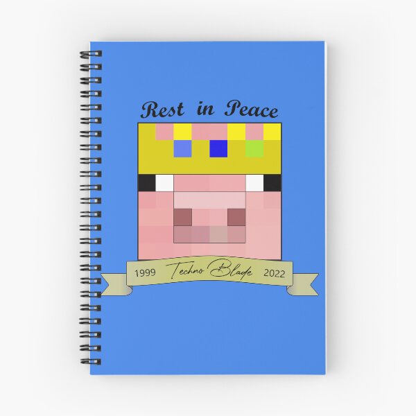 Item preview, Rest in Peace Techno Blade ( Minecraft Streamer ) designed and sold by MemesIllness.