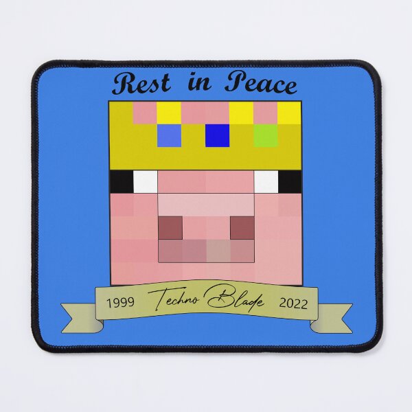 Item preview, Rest in Peace Techno Blade ( Minecraft Streamer ) designed and sold by MemesIllness.