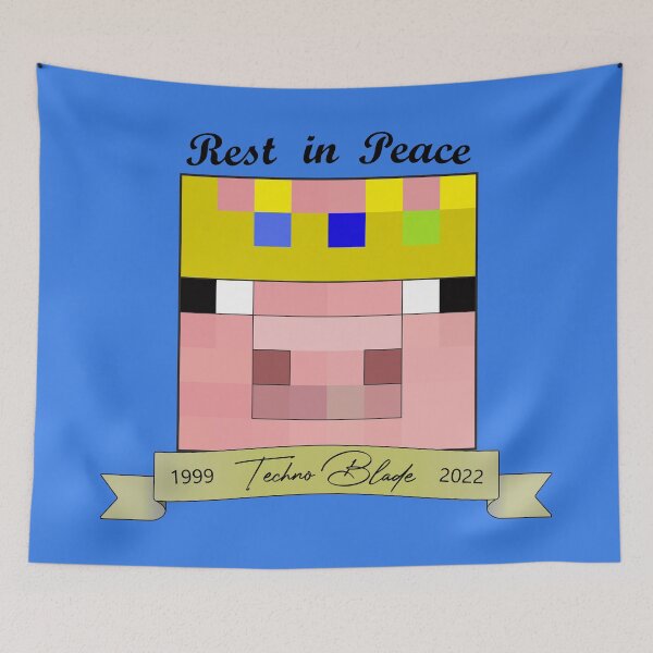 Item preview, Rest in Peace Techno Blade ( Minecraft Streamer ) designed and sold by MemesIllness.