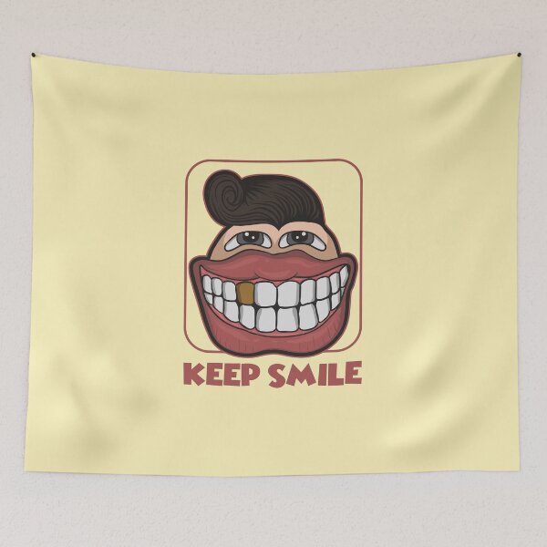 Item preview, just keep smiling designed and sold by FMA30.