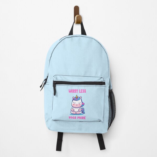 Item preview, Worry Less Yoga More Meditation -kawaii Unicorn  designed and sold by anes18.
