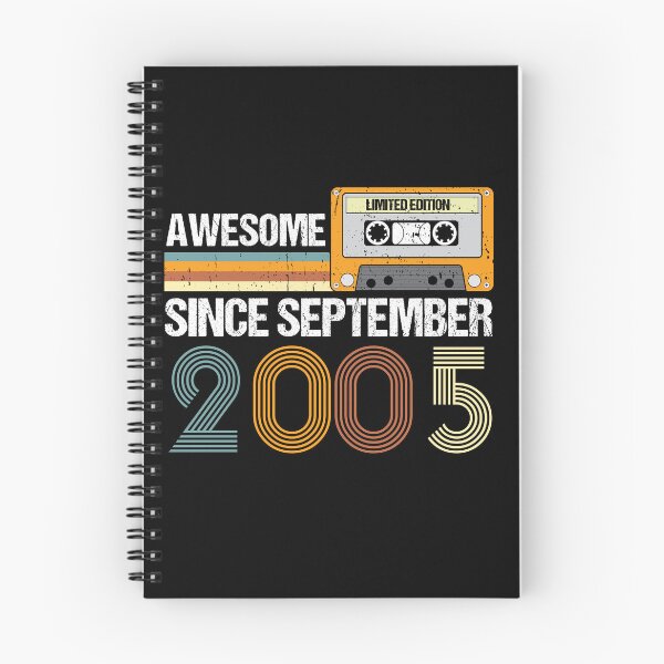 Item preview, Awesome Since September 2005 | 17th birthday | vintage September 2005 designed and sold by AMINE  ★★★★★.