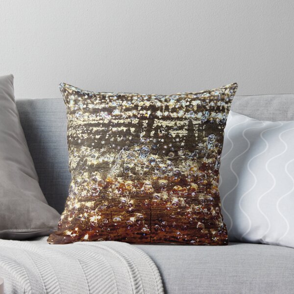 Item preview, Resin drops on pine tree bark in breathtaking light, macro capture designed and sold by Bruno Beach.