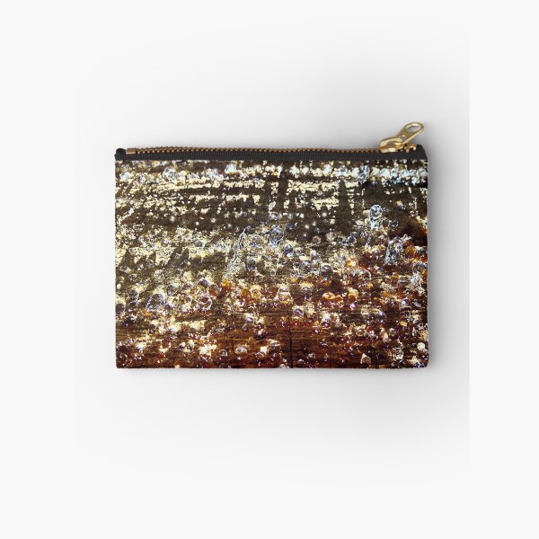 Item preview, Resin drops on pine tree bark in breathtaking light, macro capture designed and sold by Bruno Beach.