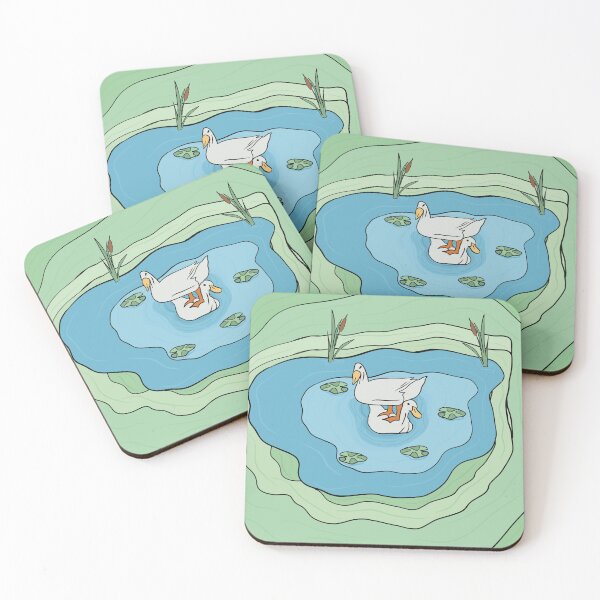Item preview, Ducks in a pond  designed and sold by SugarSaltSpice.
