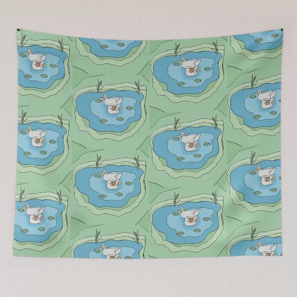 Item preview, Ducks in a pond  designed and sold by SugarSaltSpice.