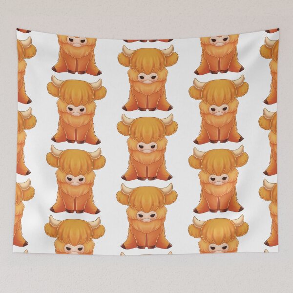 Item preview, Cute Highlander designed and sold by TimeSkiff.