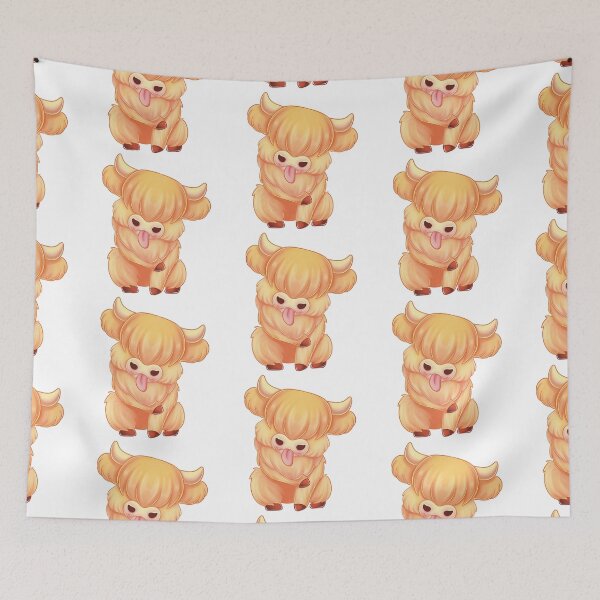 Item preview, Cute Highlander designed and sold by TimeSkiff.