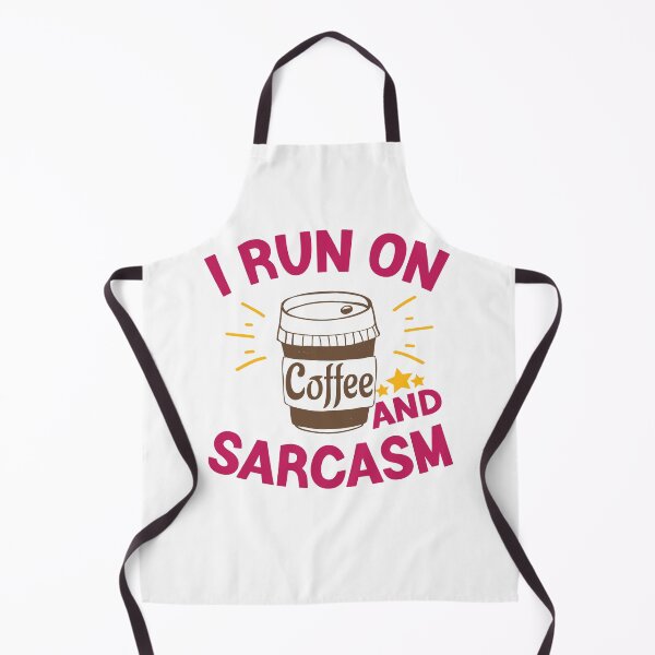 Item preview, I Run On Coffee And Sarcasm designed and sold by Cupsofdreams.