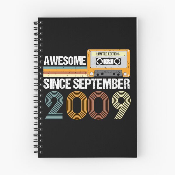 Item preview, Awesome Since September 2009 | 13th birthday | vintage September 2009 designed and sold by AMINE  ★★★★★.