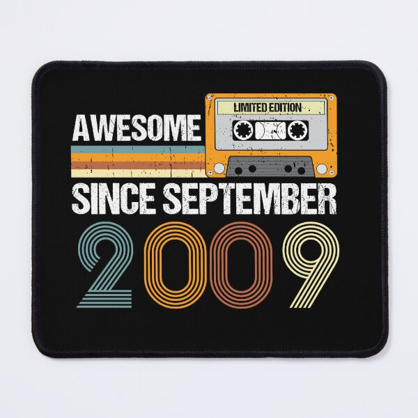 Item preview, Awesome Since September 2009 | 13th birthday | vintage September 2009 designed and sold by AMINE  ★★★★★.