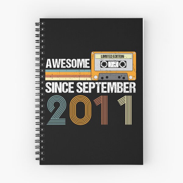 Item preview, Awesome Since September 2011 | 11th birthday | vintage September 2011 designed and sold by AMINE  ★★★★★.