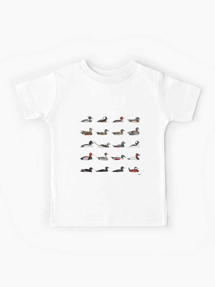 Kinder T-Shirt for Sale von North und Vogelkunst, America Redbubble – mit linbirds of | Entenmalereien\