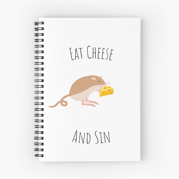 Item preview, Eat Cheese And Sin. designed and sold by Emperors-Shop.