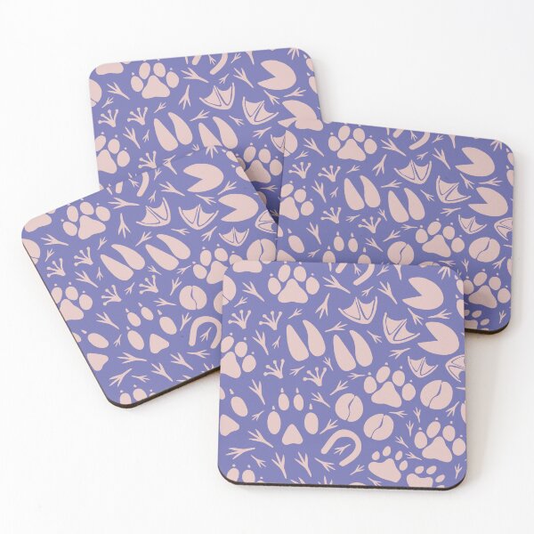 Item preview, Animal Footprints - Very Peri and Lotus designed and sold by MaddaMom.