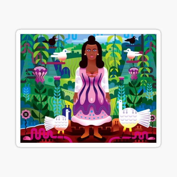 Malinche (Mother of Modern Mexico) Sticker