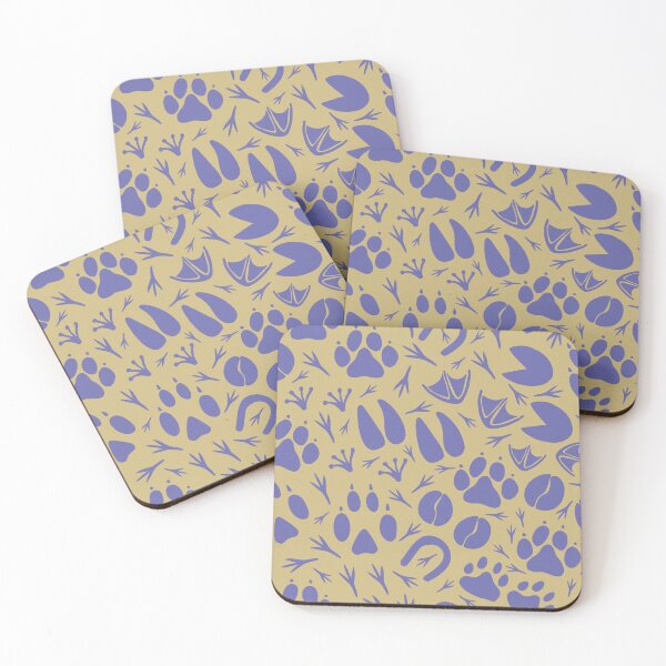 Item preview, Copy of Animal Footprints - Very Peri and Dried Moss designed and sold by MaddaMom.