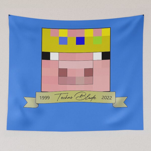 Item preview, Rest in Peace Techno Blade ( Minecraft Streamer ) designed and sold by MemesIllness.