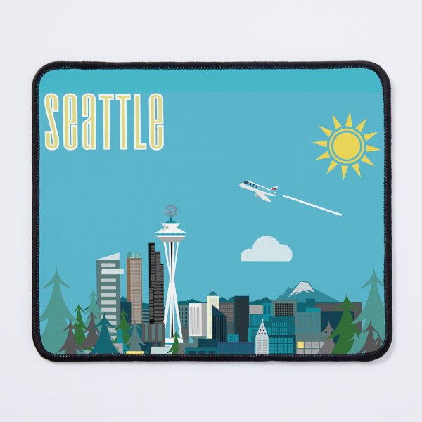 Item preview, Seattle Skyline designed and sold by Reidar2020.