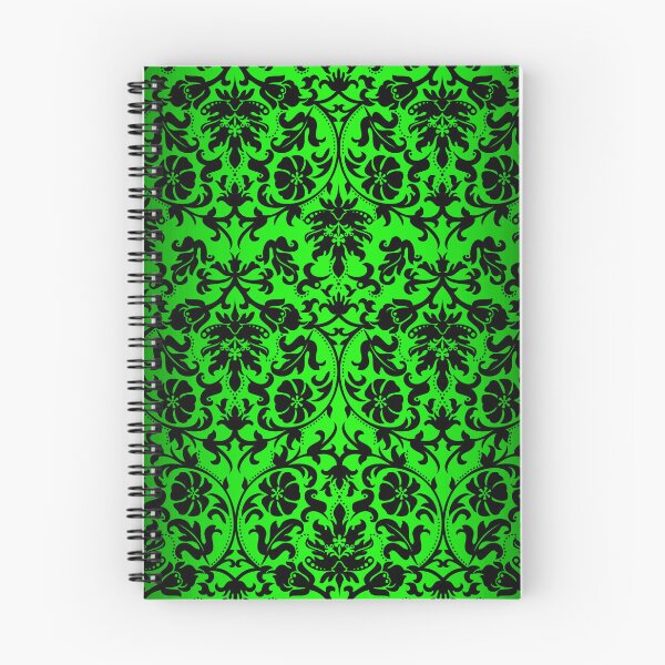 Item preview, Lime Green Floral Damask designed and sold by DonnaSiggy.