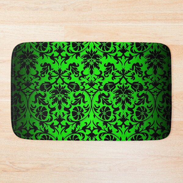 Item preview, Lime Green Floral Damask designed and sold by DonnaSiggy.