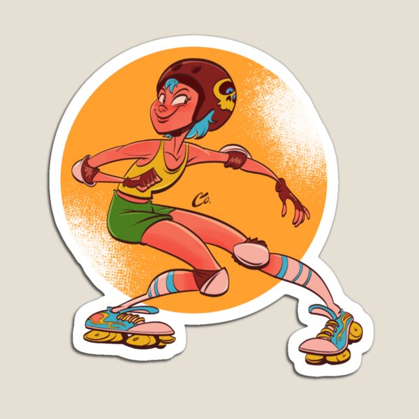 Item preview, Roller Derby Girl designed and sold by corbyortmann.