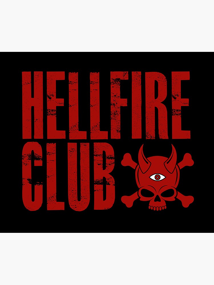 Hellfire Club From S.T 4 Serie - hellfire club Logo Design by zawali-shop