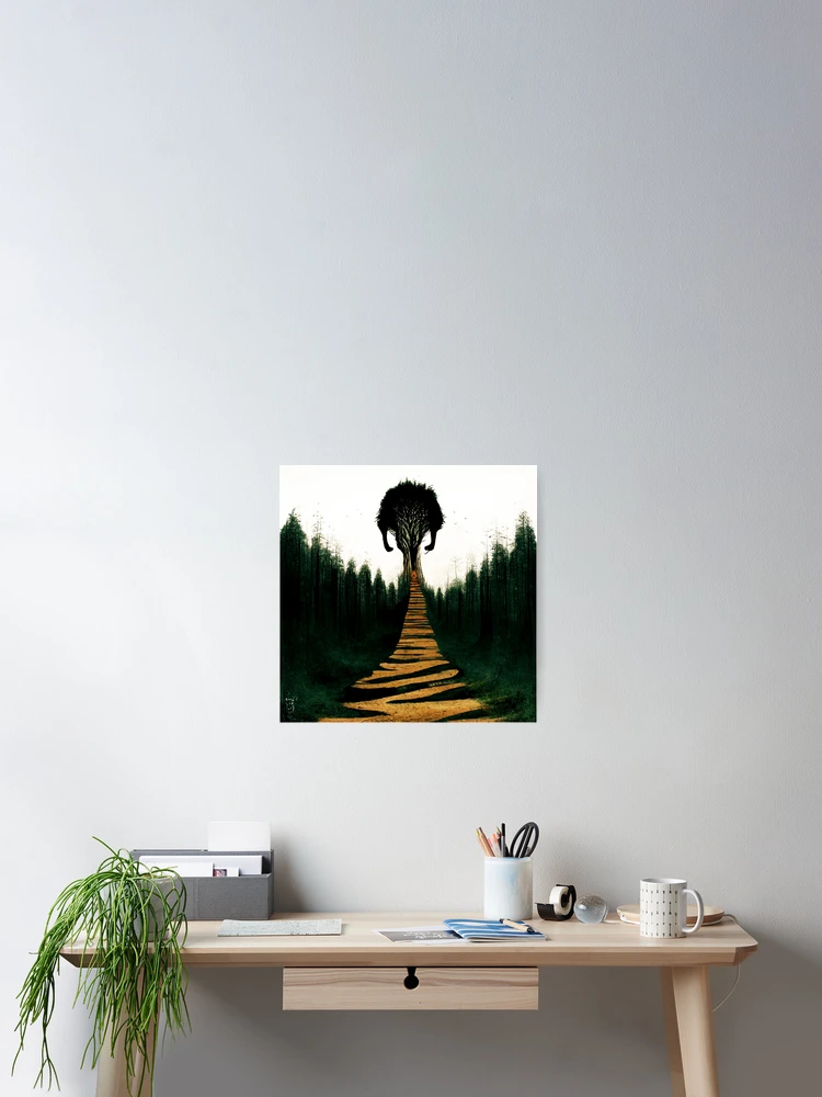 Thumbnail 2 of 3, Poster, Tree Walk designed and sold by selfreference2.