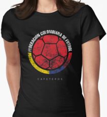 Colombian Soccer Women's Fitted T-Shirt