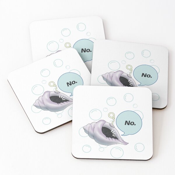 Item preview, Magic conch says NO. bubbles designed and sold by T-Look.