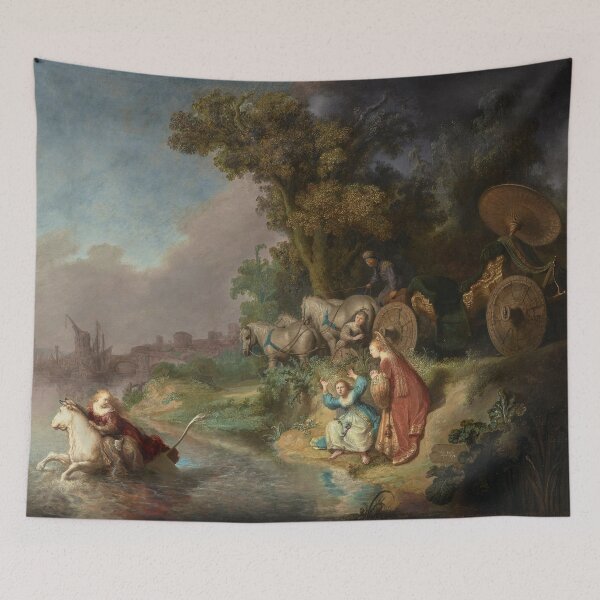 Item preview, The Abduction of Europa | Rembrandt | 1632 Renaissance Greek Mythology Art designed and sold by CJET.