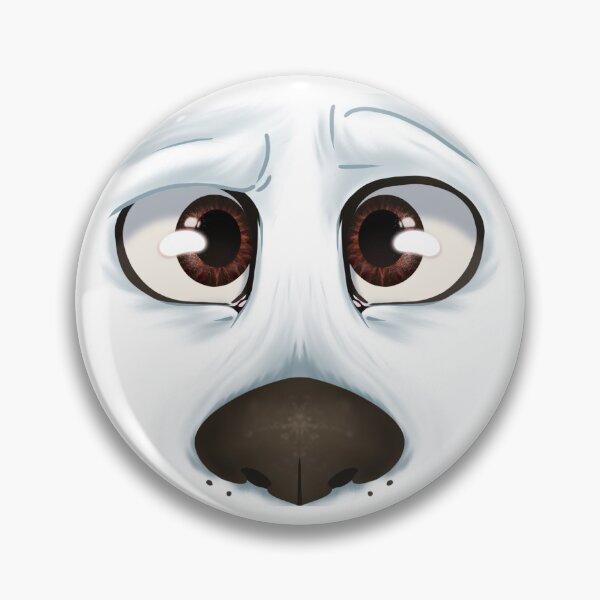 Item preview, White Dog Cartoon Face designed and sold by BMAB2003.