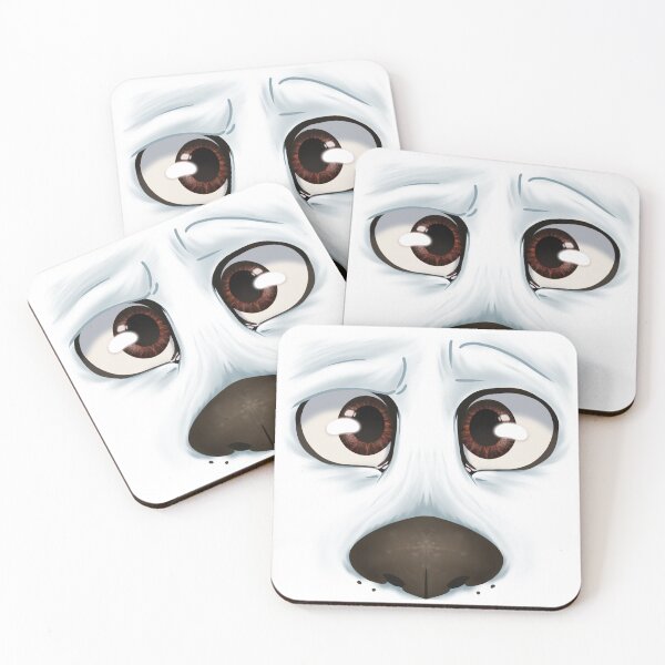 Item preview, White Dog Cartoon Face designed and sold by BMAB2003.